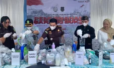 Narkoba, Airsoft Gun, hingga Kacang Kedelai Dimusnahkan Kejari Kabupaten Bogor
