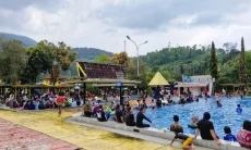 Wisata Keluarga di Rancabali, Ciwalini Tawarkan Kolam Air Panas Beryodium