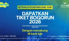 BOGORUN 2026 Digelar, bank bjb Tawarkan Cara Praktis Dapatkan Tiket Lari