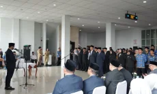 Rotasi Besar-besaran, Pemkab Bandung Barat Lantik JPTP hingga Angkat CPNS Jadi PNS