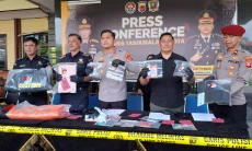 Polres Tasikmalaya Kota Bongkar Sindikat Penipuan Berkedok Petugas Bea Cukai