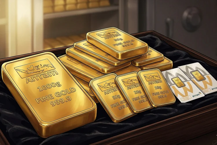 Harga Emas Antam Hari Ini Anjlok, Peluang bagi Para Investor