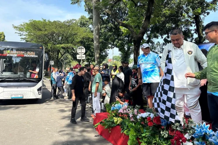 Tiga Bulan, Bus Listrik Kabogor Layani Gratis Trayek Stasiun Bojonggede-Sentul City