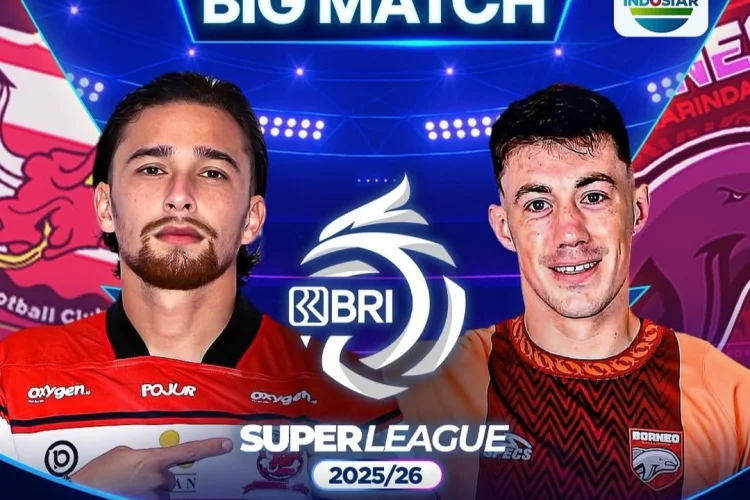 Link Live Streaming Madura United vs Borneo FC, Dua Tim Ambisi Tiga Poin