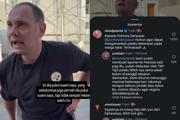 WNA Italia Ngamuk di Denpasar, Aniaya Warga Lokal Gara-Gara Suara Masak