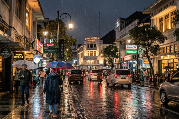 Prakiraan Cuaca Bandung Hari Ini, Jumat 10 April 2026: Hujan Sampai Malam