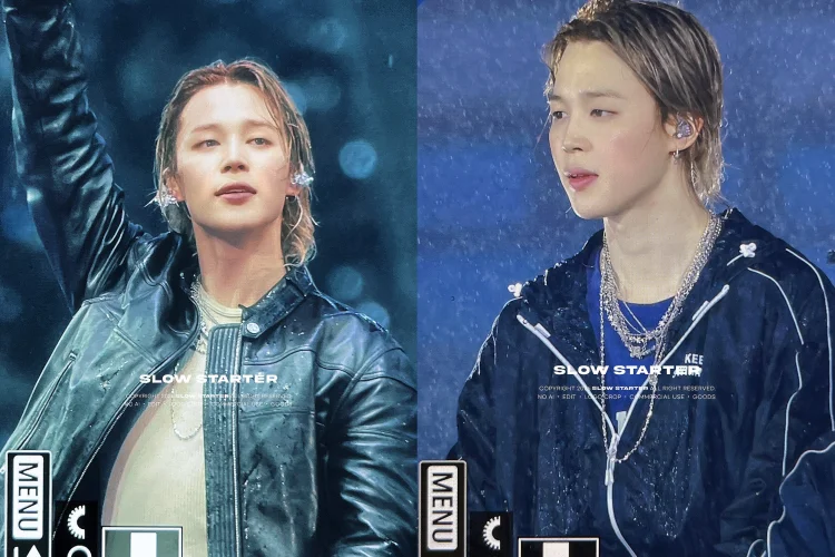 Jimin Beri Pesan Hangat untuk Penggemar Sebelum Konser BTS Dimulai saat Hujan
