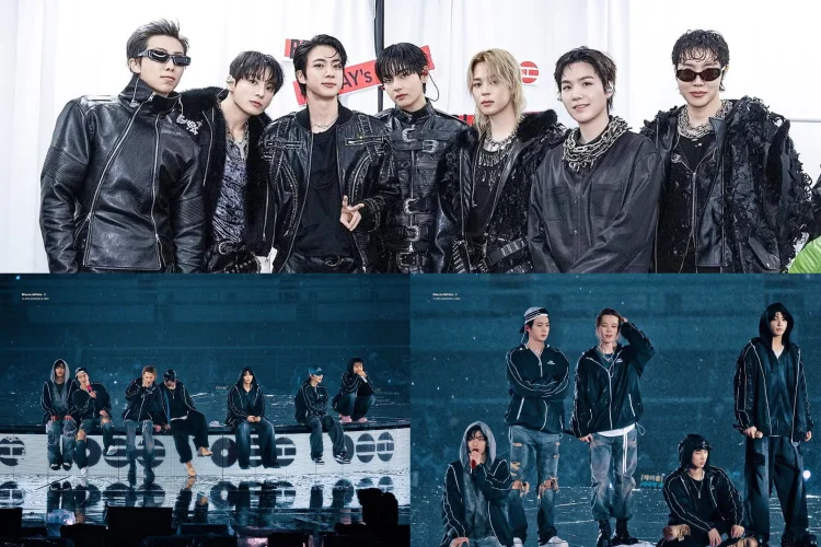 Dihadiri 50.000 Penggemar di Goyang, BTS Sukses Gelar Konser di Tengah Hujan Deras
