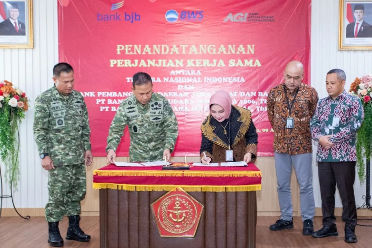 Penuhi Kebutuhan Finansial Personel, bank bjb Perpanjang Kontrak dengan Mabes TNI