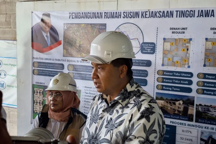 Menteri Ara : Progres Rusun ASN Kejati Jabar Lampaui Target