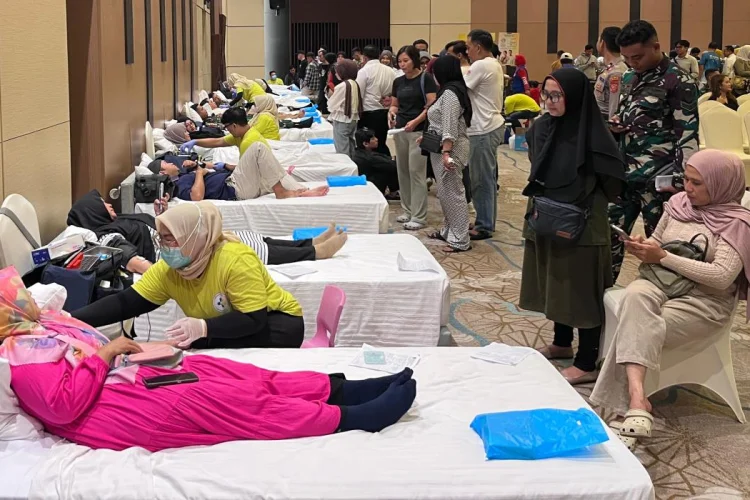 Stok Darah Minim, Permatadora Tasikmalaya Bidik 300 Kantong Darah Terkumpul