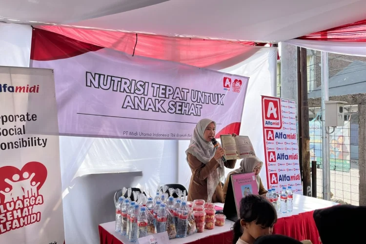 Dorong Kesadaran Gizi Sejak Dini, Alfamidi Gelar Edukasi Balita di Kabupaten Bandung