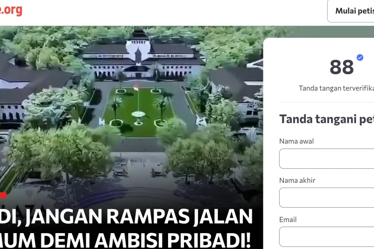 Penataan Gedung Sate dan Gasibu, Dedi Tegaskan Tak Ada Penutupan Jalan Diponegoro