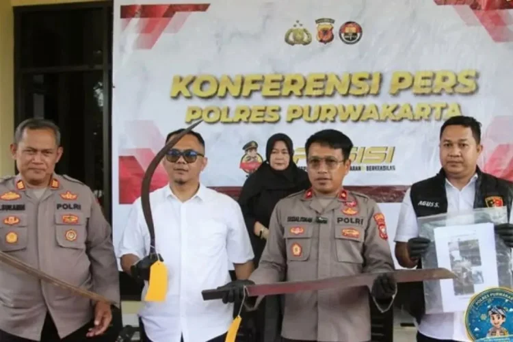Dua Pelajar di Purwakarta Bacok Korban Saat Tawuran