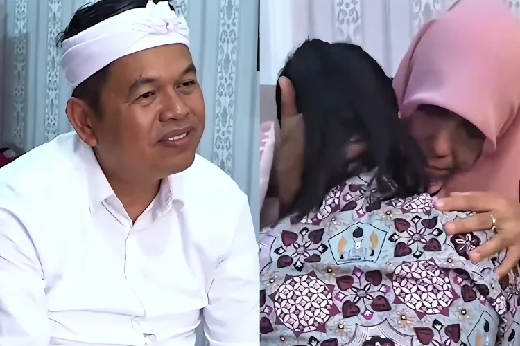 Sambil Menangis Siswi yang Menghina Guru di Purwakarta Minta Maaf di Depan Dedi
