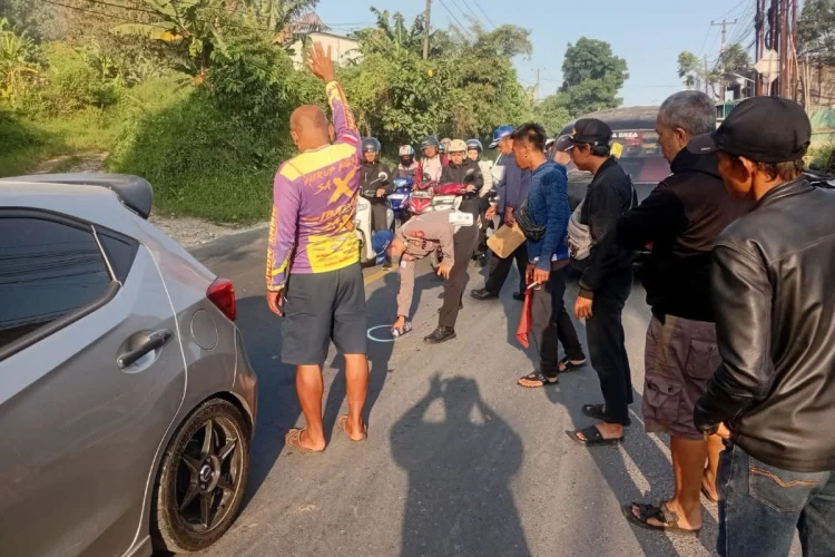 Rem Blong, Truk Tangki Tabrak Pemotor hingga Tewas di Ciburuy