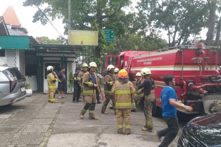Bangunan Hotel di Lengkong Hampir Terbakar