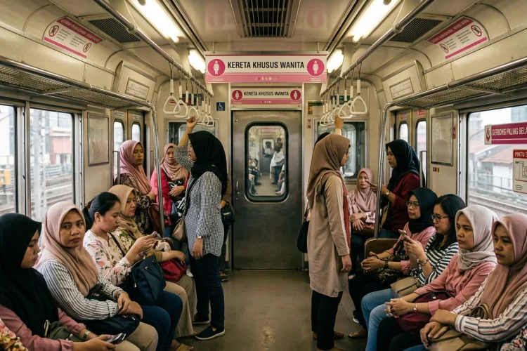 Gerbong Wanita di KRL Diusulkan Pindah ke Tengah, Pengamat Sebut Bukan Solusi Tepat
