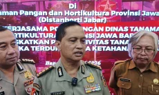 Perkuat Ketahanan Pangan, Sespimma Polri 75 Pokjar V  Gelar FGD Bareng DTPH Jabar