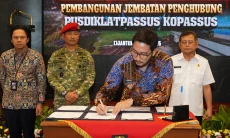 Pemkab Bandung Barat Teken MoU Pembangunan Jembatan Akses Pusdiklatpassus Batujajar
