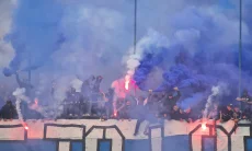 GBLA Berasap, Ribuan Bobotoh Beri Motivasi Para Pemain Persib Jelang Melawan Persija