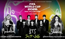 Sepanggung dengan Shakira dan Madonna, BTS jadi Penampil Utama Final Piala Dunia FIFA
