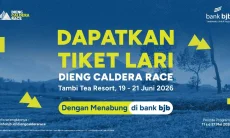 bank bjb Dukung Sport Tourism Lewat Kesempatan Eksklusif Slot Dieng Caldera Race 2026