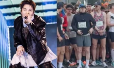 Malamnya Terlibat Pincang, Ternyata Suga BTS Lari Maraton 12 km di AS Sebelum Konser