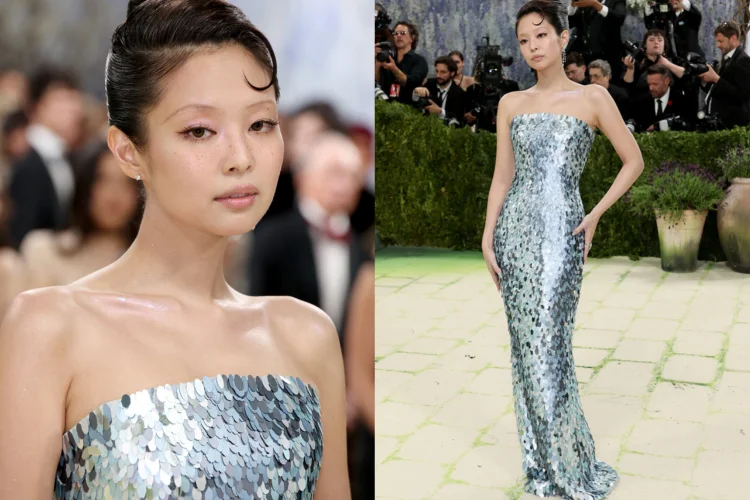Jennie BLACKPINK Tampil Anggun Bak Mermaid di Met Gala dengan Gaun Dibuat 540 Jam