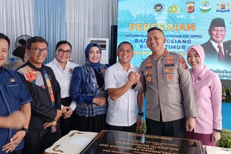 Pemkot, Kadin, dan Polresta Bogor Kota Bersatu Dirikan SPPG Baranangsiang
