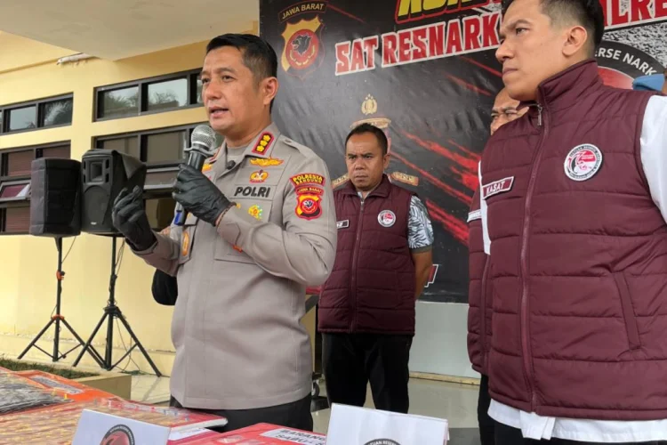 2 Bulan, 30 Tersangka Pelaku Penyalahgunaan Narkoba Diamankan Polresta Bandung