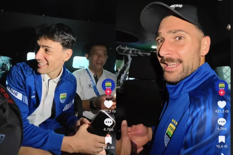 Federico Barba dan Frans Putros Enjoy Naik Rantis Usai Laga Panas Persija vs Persib