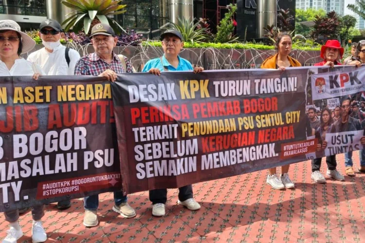 Warga Sentul City Laporkan Bupati Bogor ke KPK Terkait Serah Terima  PSU