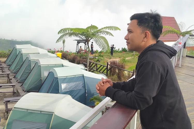 Libur Panjang Objek Wisata Alam Taman Langit di Pangalengan Favorit Wisatawan