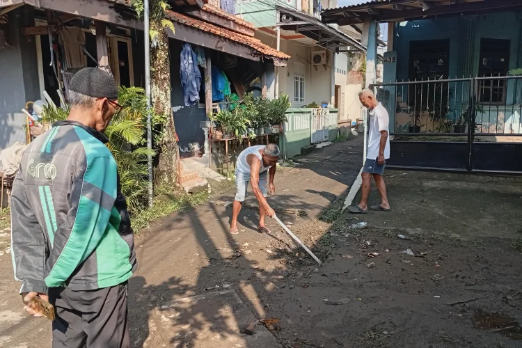 Saluran Air Dangkal, 60 Rumah di Gang Pacilong Terendam Banjir