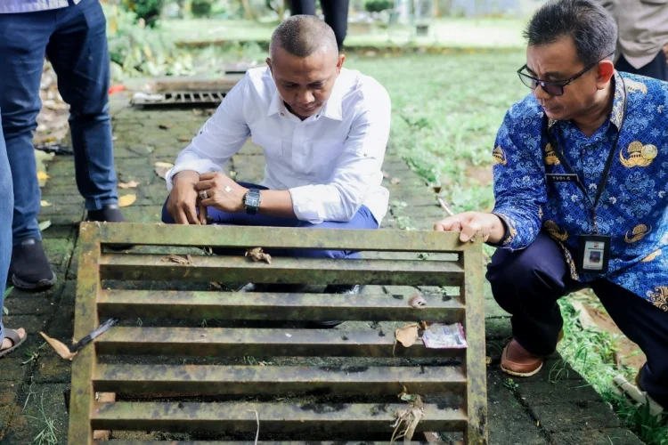 Tinjau Dampak Banjir di Yasmin, Jenal Minta OPD Buat Solusi Jangka Pendek dan Panjang