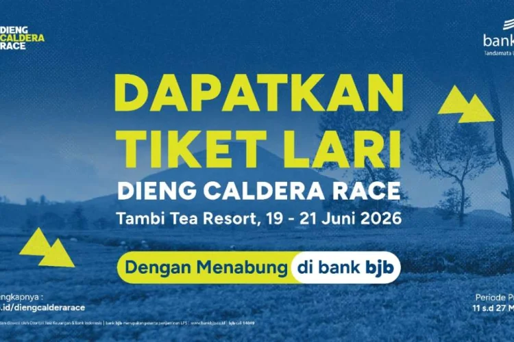 bank bjb Dukung Sport Tourism Lewat Kesempatan Eksklusif Slot Dieng Caldera Race 2026