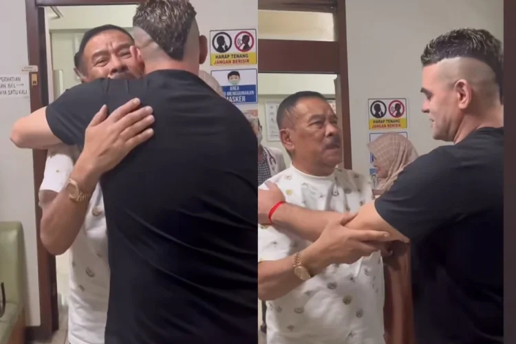 12 Tahun Tak Bertemu, Begini Momen Haru Cristian Gonzales Jenguk Umuh Muchtar