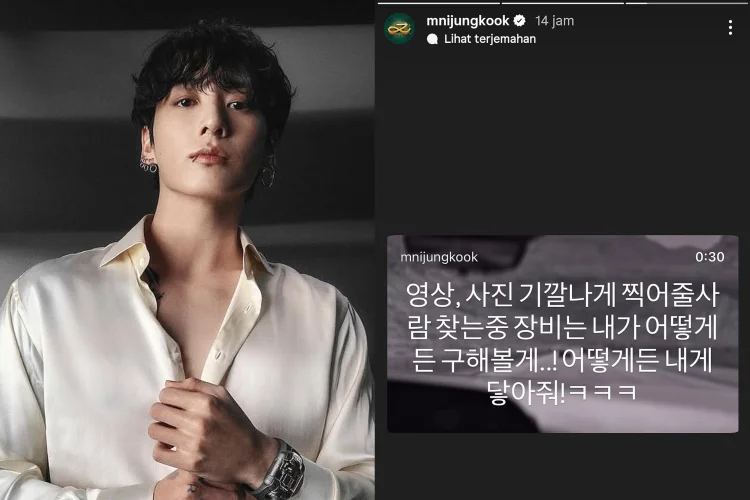Di Tengah Sibuknya Tur Dunia, Jungkook BTS Secara Pribadi Buka Lowongan Kerja