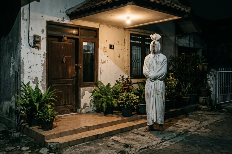 Viral Rampok Berkedok Pocong, Polisi Amankan Pemuda Pembuat Konten Pocong di Semarang