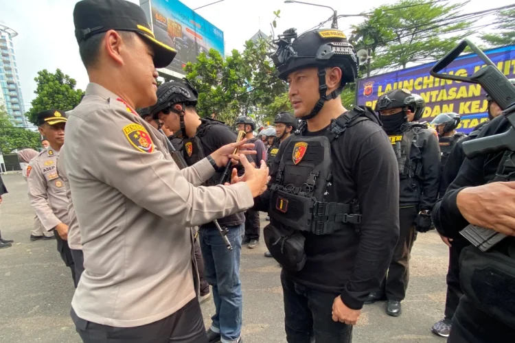 Polrestabes Bandung Luncurkan Unit Reaksi Cepat Antisipasi Kejahatan Jalanan