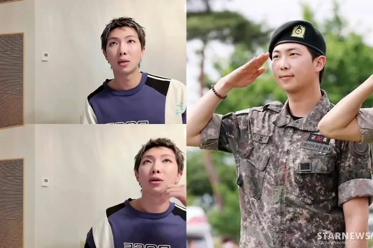 RM Ungkap Para Member BTS Menangis Bersama Hadapi Kesulitan Mental saat Wajib Militer