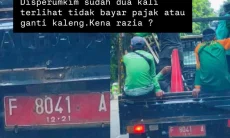 Viral di Medsos, Mobil Disperumkim Kota Bogor Diduga Nunggak Pajak