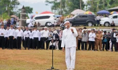 Lantik 720 ASN di Lapangan Bola Pelosok Bogor, Dedi Mulyadi Kirim Pesan Keras