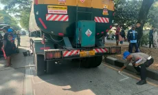 Pelajar Pesepeda Tewas Setelah Tertabrak Truk di Soekarno-Hatta Bandung