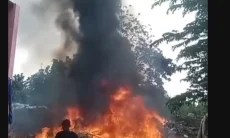 Viral di Threads, Pembakaran Sampah Sisa SPPG Nyaris Lalap Rumah Warga