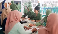 Deteksi Dini Penyakit Perempuan, 350 Anggota Persit Kodim 0612/Tasikmalaya Cek Medis