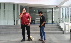 Viral, Ketua LBH Aryamamdalika Ngamuk di Bank BTN Pertanyakan Kasus Korupsi