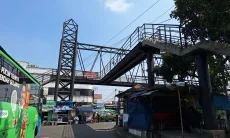 Malam Ini JPO Terminal Cicaheum Dibongkar, Pengendara Diminta Cari Jaalur Alternatif