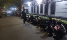 Tim Prabu Polrestabes Bandung Amankan 25 Motor Diduga Hendak Balap Liar di Regol